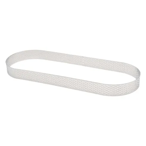 Aro Ovalado de Acero Inoxidable de 29 x 9 x 2 Centimetros TIPS ZNP-112