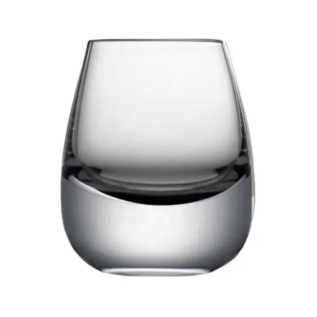 Vaso Whiskero de 220 Mililitros de Color Ahumado, Set de 6 Unidades VETRO WFB-024/HJ