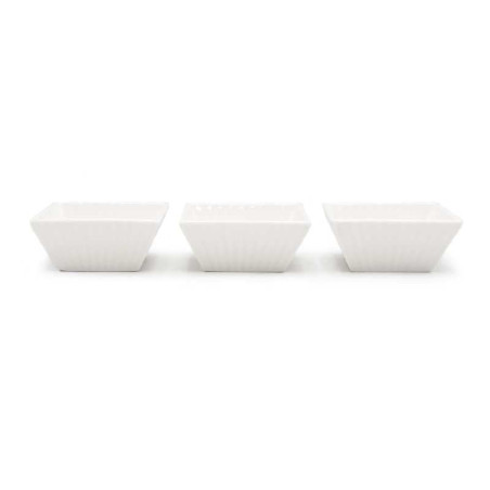 Bowl Salsero de Ceramica, Set de 3 Unidades TIPS HSC-008