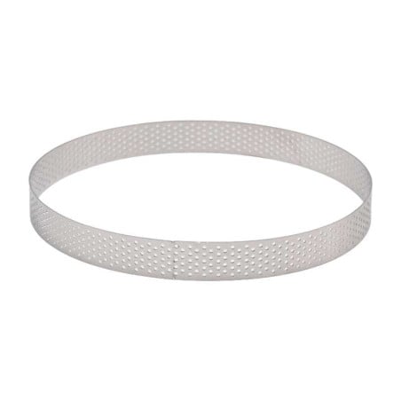 Aro Redondo de  Acero Inoxidable de 15 x 2 Centimetros TIPS ZNP-094