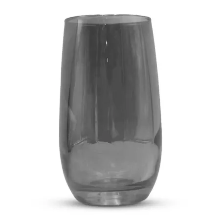 Vaso de Vidrio de 375 Mililitros de Color Humo, Set de 6 Unidades VETRO DHD-015SM/HJ