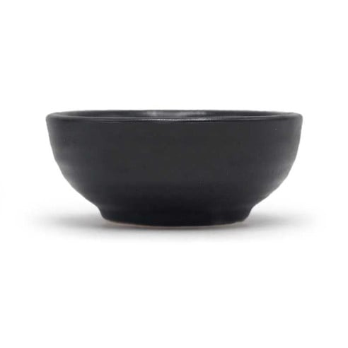 Bowl de Ceramica de 7.5 Centimetros de Color Negro TIPS QJC-028BK