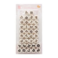 Marcadores del Alfabeto y Numeros de 36 Unidades TIPS ZNP-169