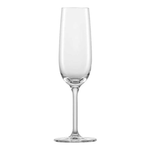 Copa de Flauta de Vidrio de 210 Mililitros, Set de 6 Unidades VETRO DHB-004/HJ