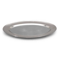 Platon Ovalado con Borde Martillado de 14 Pulgadas TIPS SSC-131 2