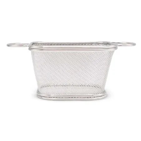 Canasta Mini Snacks de Acero Inoxidable 10 x 9 Centimetros TIPS TCW-006