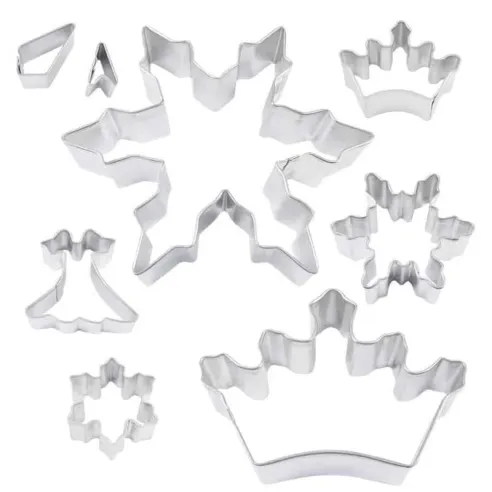 Cortador para Galletas Navidenas Surtidas, Set de 8 Unidades R Y M 5118
