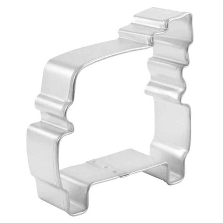 Cortador para Galletas de Carro con Arbol Navideno 3,25 Pulgadas R Y M 0747