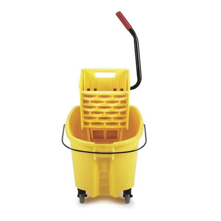 Carrito Escurridor WaveBrake de 26 Quartos de Color Amarillo RUBBERMAID FG748000YEL