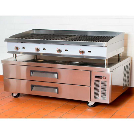 Base Refrigerada con 2 Gavetas de 132 Centimetros U-STAR CB52-HC