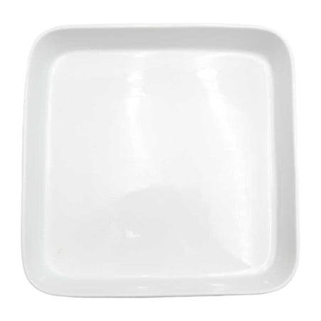 Bandeja Cuadrada Turin de Ceramica de 10.8 x 2.1 Pulgadas MASTER CHEF WT135