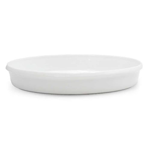 Bowl Ovalado Turin de Ceramica de 13.75 x 10.6 x 2.35 Pulgadas MASTER CHEF WT157