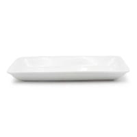 Plato Rectangular Turin de Ceramica de 13.3 x 6.8 x 1.5 Pulgadas MASTER CHEF WT1237 2