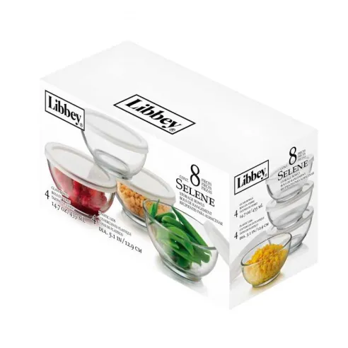 Bowl Selene, Set de 8 Piezas CRISA A019/1700695