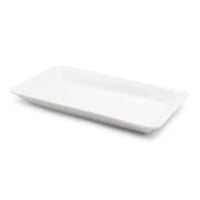 Plato Rectangular Turin de Ceramica de 13.3 x 6.8 x 1.5 Pulgadas MASTER CHEF WT1237