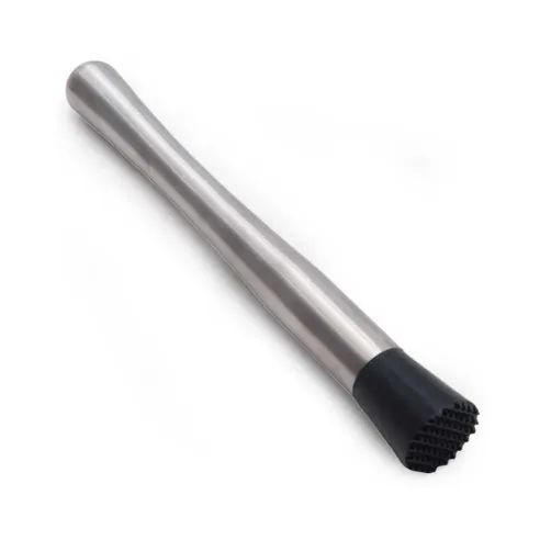 Muddler de Acero Inoxidable de 25 Centimetros de Color Plateado MASTER CHEF D0025