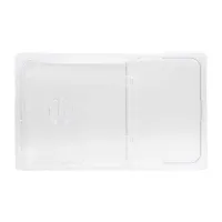 Tapa para Bandeja Plegable Transparente de Policarbonato de 1/1 Pulgadas MASTER CHEF OC001 2