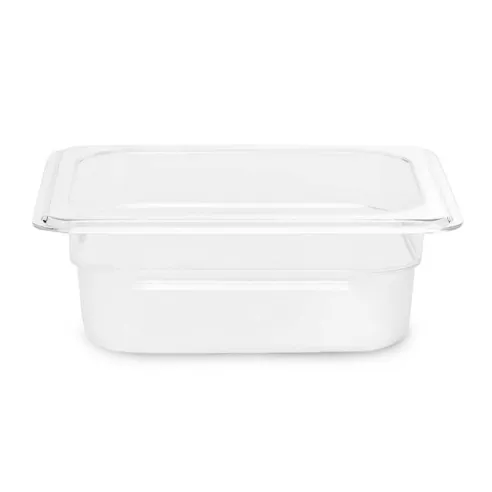 Bandeja Transparente de Polipropileno de 1/9 x 2.5 Pulgadas MASTER CHEF 2192P