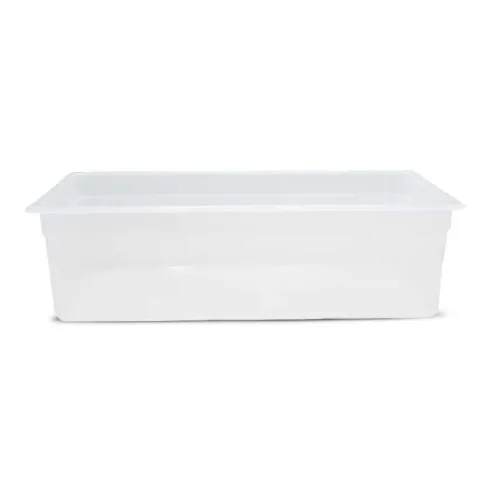 Bandeja Transparente de Polipropileno de 1/1 x 6 Pulgadas MASTER CHEF 2116P