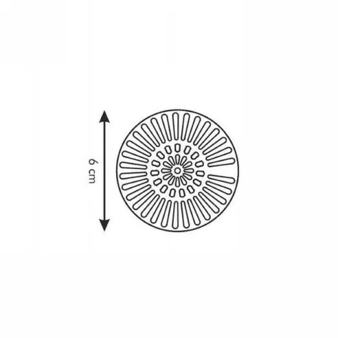 Pascon de Acero Inoxidable para Fregadero de 6 Centimetros TESCOMA 115206