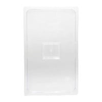 Tapa para Bandeja Solida Transparente de Policarbonato de 1/1 Pulgadas MASTER CHEF LS001 2
