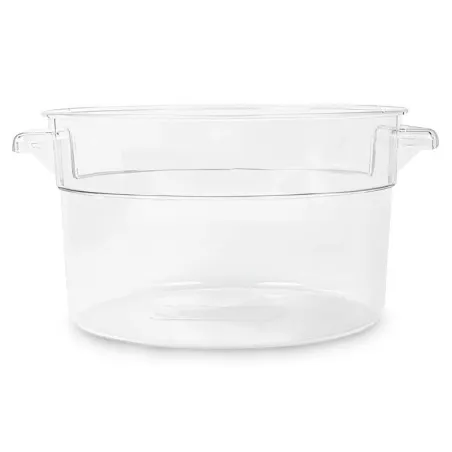 Contenedor Redondo de Policarbonato Transparente de 4 Quartos MASTER CHEF YW04TPC