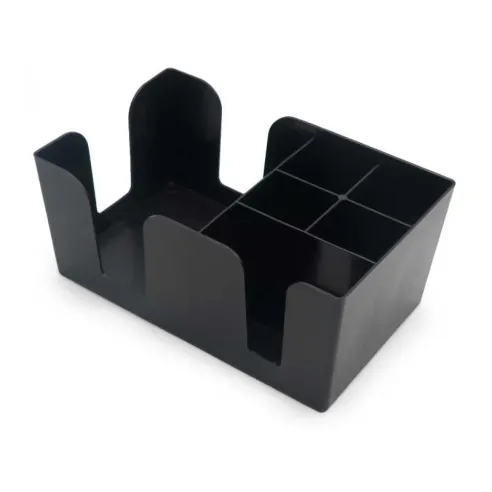 Gaveta para Bar de 6 Compartimientos Negro MASTER CHEF B3005