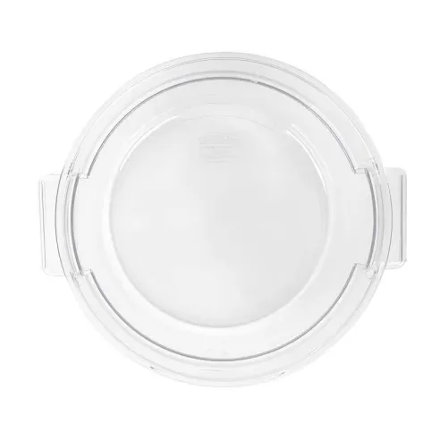 Contenedor Redondo de Policarbonato Transparente para 2 Quartos MASTER CHEF YW02TPC