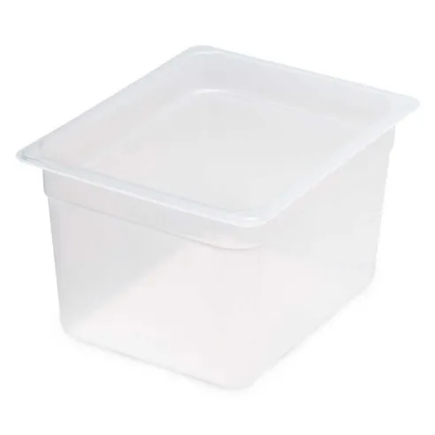 Bandeja Transparente de Polipropileno de 1/2 x 8 Pulgadas MASTER CHEF 2128P