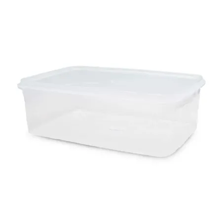 Contenedor Hermetico Rectangular de Polipropileno para 10 Litros de 34 x 22.7 x 15.8 Centimetros MASTER CHEF 901(845)