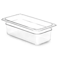 Bandeja de Policarbonato Transparente de 1/4 x 6 Pulgadas MASTER CHEF 2146