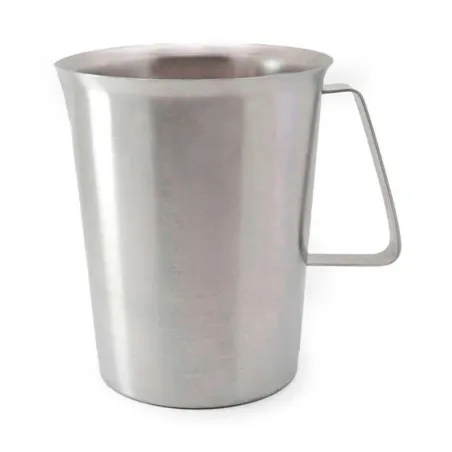 Taza para Medir de Acero Inoxidable Plateado de 700 Mililitros MASTER CHEF ICC004