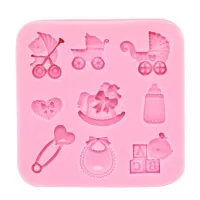 Molde de Silicon Figuras de Baby Shower MASTER CHEF 0760313