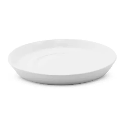 Plato Taza de Porcelana 12.5 Centimetros Blanco Mate ARNI C0984-01
