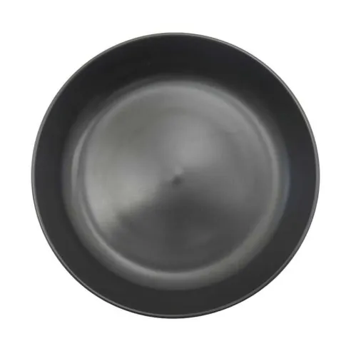 Plato Redondo Coupe Hondo de Porcelana 8.5 Pulgadas Negro Mate ARNI C1013-25