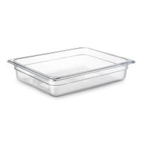 Bandeja de Policarbonato Transparente de 1/1 x 8 Pulgadas MASTER CHEF 2118