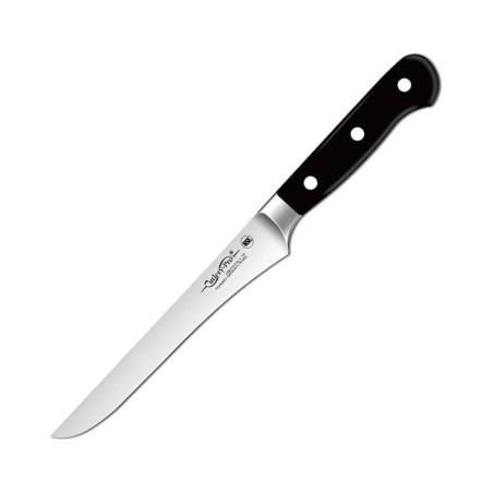 Cuchillo Forjado para Deshuesar de Hoja Delgada y Recta de 6 Pulgadas  CUTLERY PRO FR-9808-150-BK301-CP-CP