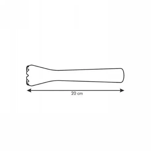 Muddler de Plastico de 20 Centimetros, Color Verde TESCOMA 308836