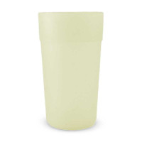 Vaso Tumbler de Polipropileno Amarillo de 480 Mililitros MASTER CHEF F0480APP