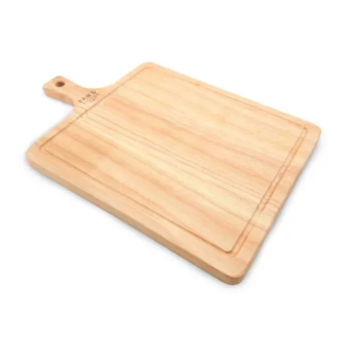 Tabla de Madera para Servir Pizza de 45 x 30 x 2 Centimetros TIPS FSC-030-7