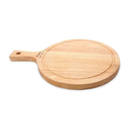 Tabla de Madera para Servir Pizza de 35 x 25 x 2 Centimetros TIPS FSC-027-4
