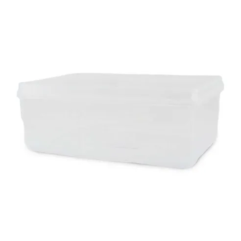 Contenedor Hermetico de Polipropileno para 1.5 Litros de 20 x 13.5 x 7.2 Centimetros  MASTER CHEF 607(A-4)