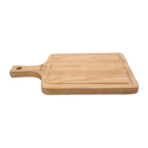 Tabla de Madera Cuadrada para Servir Pizza de 35 x 20 x 2 Centimetros TIPS FSC-030-3