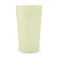 Vaso Tumbler de Polipropileno de 420 Mililitros Color Amarillo MASTER CHEF F0420APC