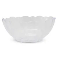 Bowl Redondo de Flor de Policarbonato Transparente de 20 Centimetros MASTER CHEF SL0008