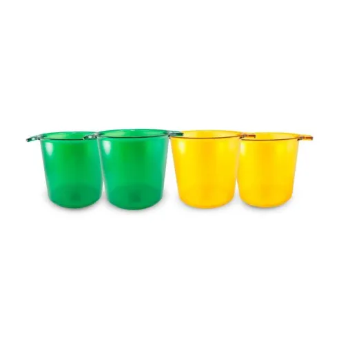 Hielera Pequena con Manijas de Poliestireno Verde para 6 Litros MASTER CHEF IB01V