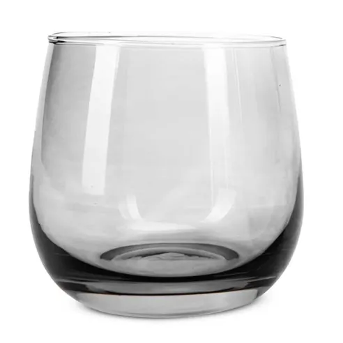 Vaso de Jugo de Vidrio de 315 Mililitros de Color Humo VETRO DHD-018SM/HJ