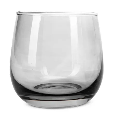 Vaso de Jugo de Vidrio de 315 Mililitros de Color Humo VETRO DHD-018SM/HJ