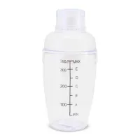 Coctelera de Policarbonato Transparente de 350 Mililitros MASTER CHEF B1003