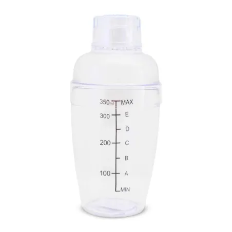 Coctelera de Policarbonato Transparente de 350 Mililitros MASTER CHEF B1003